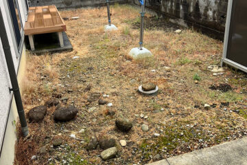 人工芝にリガーデン・リフォーム・富山外構