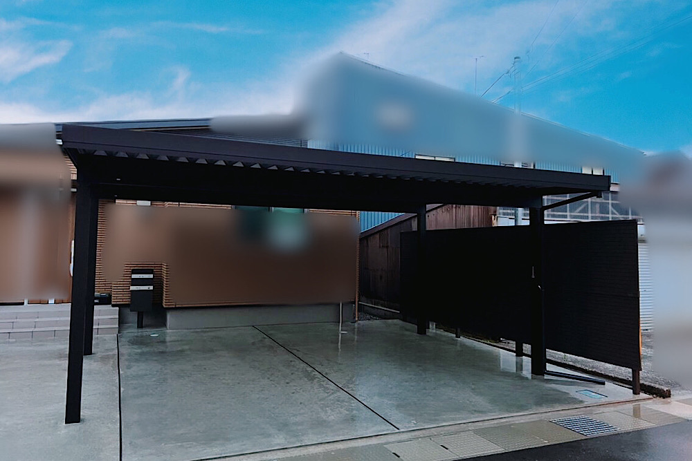 カーポート YKKap ジーポートPro LIXIL 目隠しフェンス