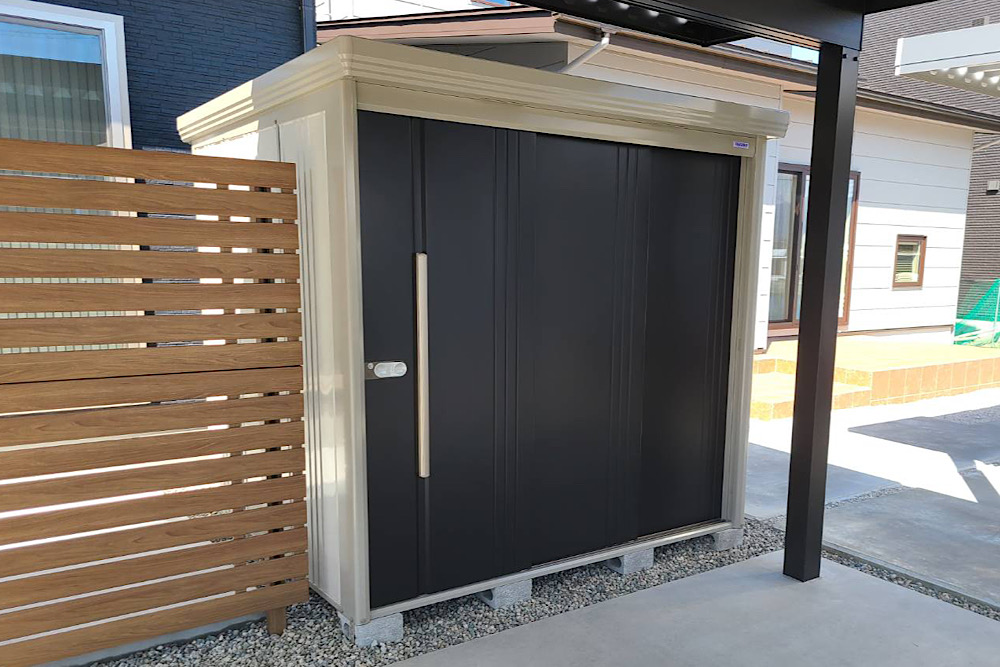 物置 タクボ物置 Mrストックマン 収納 ウッドフェンス