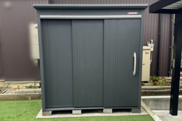 ヨドコウ エスモ 物置 庭の収納 外構工事 富山県