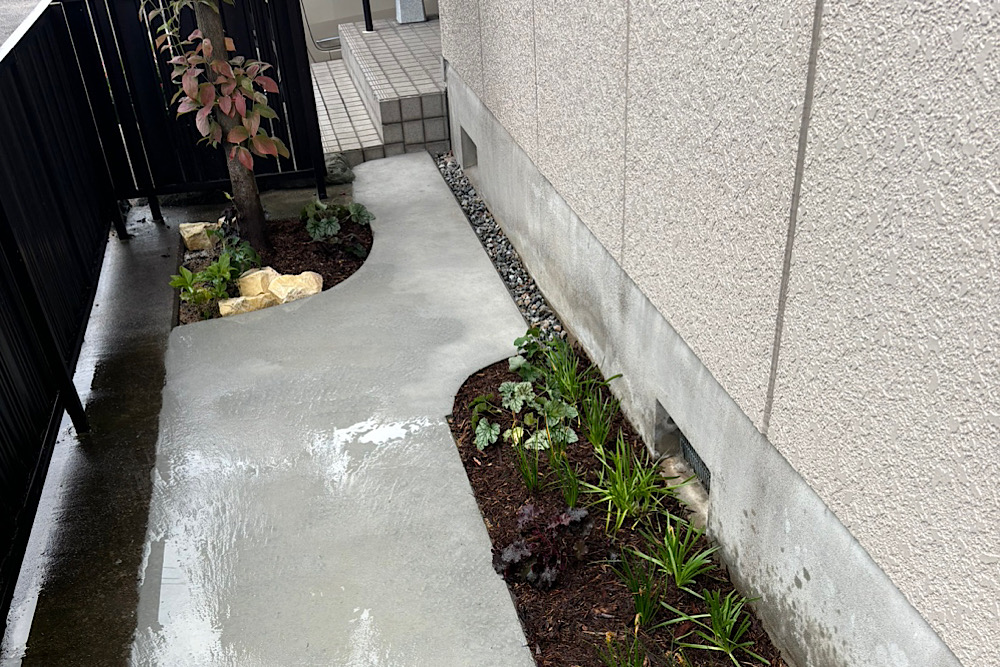 リガーデン リフォーム 富山外構 アイストップデザイン